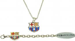 173 - PULSERA Y COLGANTE DEL F.C.BARCELONA