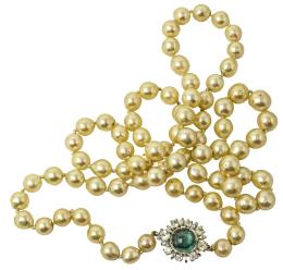116 - COLLAR LARGO DE PERLAS