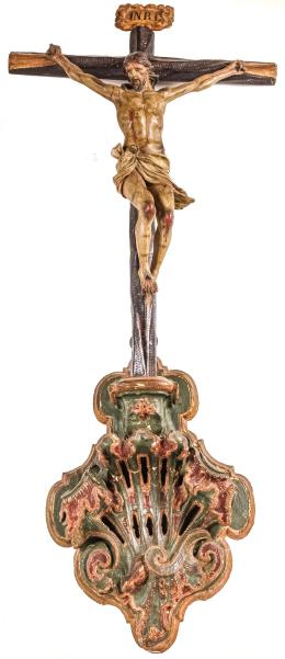 827 - CRISTO CRUCIFICADO SOBRE MÉNSULA