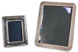 698 - DOS MARCOS PORTAFOTOS EN PLATA