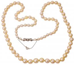 90 - COLLAR DE PERLAS MEDIADOS S.XX