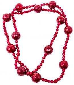 92 - COLLAR LARGO DE ÁGATA ROJA