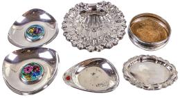 702 - CONJUNTO DE VARIAS PIEZAS DE PLATA