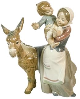 479 - FIGURA EN PORCELANA LLADRÓ DEL ÚLTIMO CUARTO DEL S.XX
