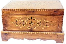 887 - CAJA INGLESA DE FINALES DEL S.XIX