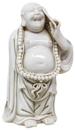 399 - FIGURA CHINA EN PORCELANA BLANCA DEL PRIMER TERCIO S.XX