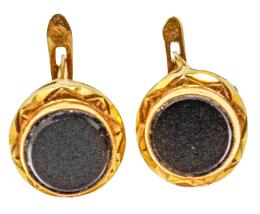 111 - PENDIENTES DE LUTO DEL PRIMER TERCIO S.XX