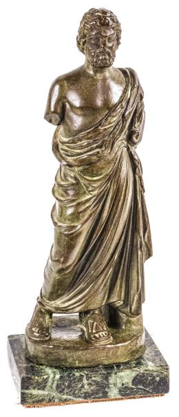 862 - RÉPLICA DE LA ESCULTURA DE "ESCULAPIO"