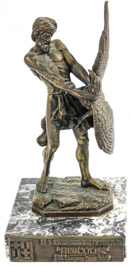 785 - FIGURA DE BRONCE PATINADO