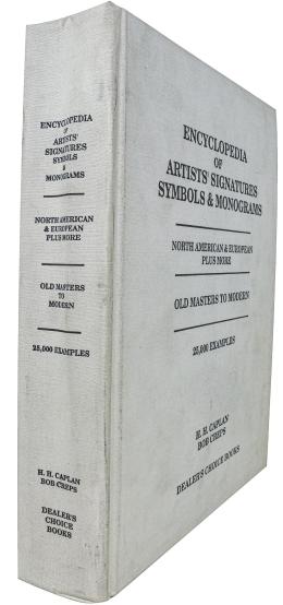 256 - "ENCYCLOPEDIA OF ARTISTS' SIGNATURES SYMBOLS & MONOGRAMS"