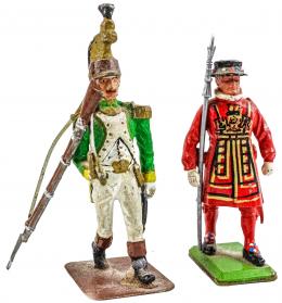 239 - DOS FIGURAS DE PLOMO DEL ÚLTIMO TERCIO DE S. XX