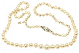 127 - COLLAR DE PERLAS DE PPS. DEL S.XX