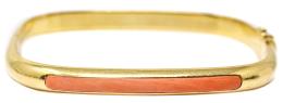 178 - PULSERA ESCLAVA CON CORAL