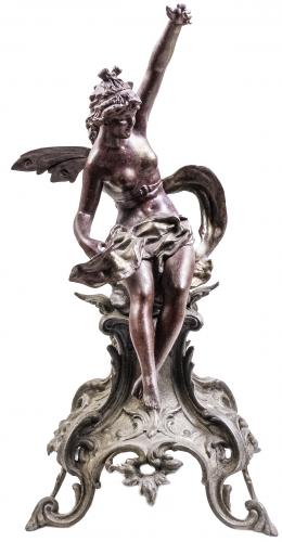 788 - FIGURA EN CALAMINA DE PRINCIPIOS DEL S.XX