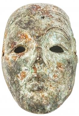 875 - MÁSCARA DE BRONCE 
