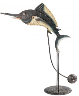 242 - FIGURA DECORATIVA MOVIL EN HIERRO 