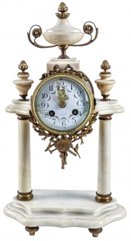 736 - RELOJ DE SOBREMESA FRANCÉS DE FINALES DEL S.XIX