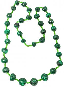 106 - COLLAR DE MALAQUITA