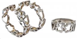 180 - PENDIENTES Y ANILLO TOUS
