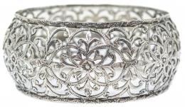 196 - PULSERA ESCLAVA CALADA DE MED. S.XX