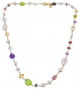 117 - COLLAR TOUS CON PIEDRAS SEMIPERCIOSAS