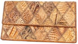741 - CARTERA EN PIEL DE COLODRILO DEL ÚLTIMO CUARTO DEL S.XX