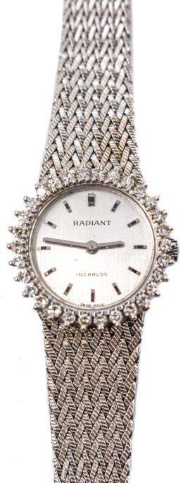 219 - RELOJ DE PULSERA RADIANT EN ORO Y BRILLANTES