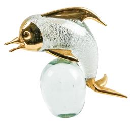 33 - FIGURA EN CRISTAL DE MURANO DEL ÚLTIMO TERCIO DEL S.XX
