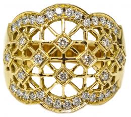 64 - ANILLO CON BRILLANTES