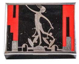 821 - CAJA PARA TABACO ART DECÓ DE LOS AÑOS 30