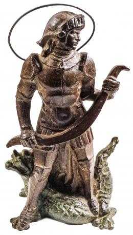 474 - FIGURA EN TERRACOTA DE QUART DE LA SEGUNDA MITAD S.XX