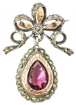 76 - BROCHE DE MEDIADOS S.XX