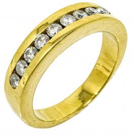 46 - ANILLO MEDIA ALIANZA CON BRILLANTES