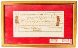 323 - LETRA DE CAMBIO EMITIDA EN LA HABANA EN 1832