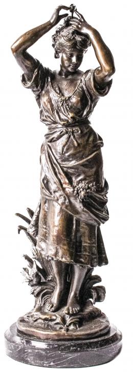 805 - FIGURA EN BRONCE DE LA SEGUNA MITAD S.XX