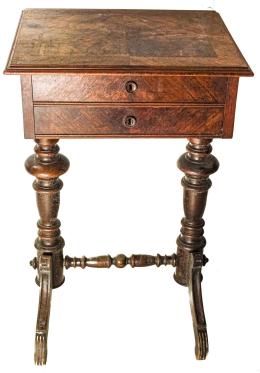 342 - MUEBLE COSTURERO ALFONSINO DE FINALES DEL S.XIX