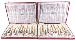 856 - CONJUNTO DE CUBIERTOS DE PRINCIPIOS DEL S.XX
