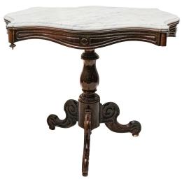 328 - MESA VELADOR ISABELINA DEL ÚLTIMO TERCIO DE SIGLO XIX