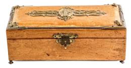 837 - CAJA JOYERO DE FINALES DEL SIGLO XIX