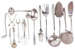 678 - CUBERTERIA DE PLATA DE LOS AÑOS 70