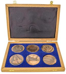 355 - COLECCIÓN DE SEIS MEDALLAS 