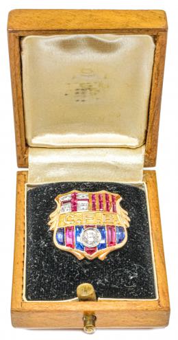 117 - INSIGNIA DE SOLAPA DEL F.C. BARCELONA