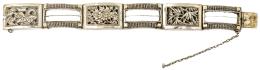 138 - PULSERA ORIENTAL DE PLATA