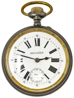143 - RELOJ DE BOLSILLO REGULATOR S.XIX