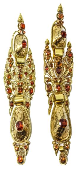 130 - PENDIENTES CATALANES DEL S.XIX