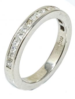 127 - MEDIA ALIANZA CON DIAMANTES TALLA PRINCESA