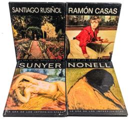 279 - 4 TOMOS DE LA COLECCIÓN "LA ERA DELOS IMPRESIONISTAS"