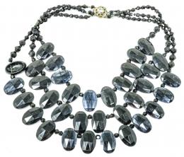 141 - COLLAR DE AZABACHE DE PPS. DEL S.XX