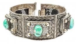 276 - PULSERA DE PLATA DE LA INDIA