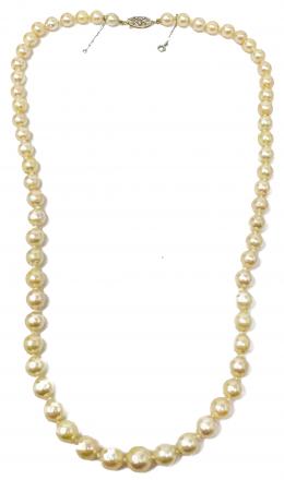 154 - COLLAR DE PERLAS DE PPS. DEL S.XX